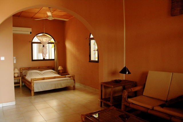 Unsere Zimmer sind gepflegt und funktionell - Burkina Faso - 