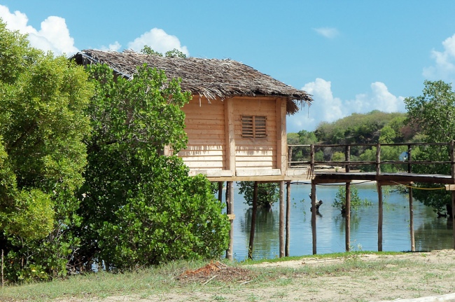 Wasserhaus Außenansicht - Tansania - 