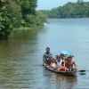 Unterwegs im Amazonas-Gebiet begegnen wir den Einwohnen 