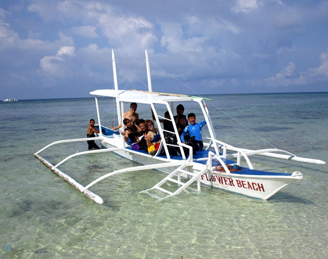 Unser Tauchboot - Philippinen - 