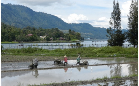Gästehaus auf Sumatra direkt am Lake Toba