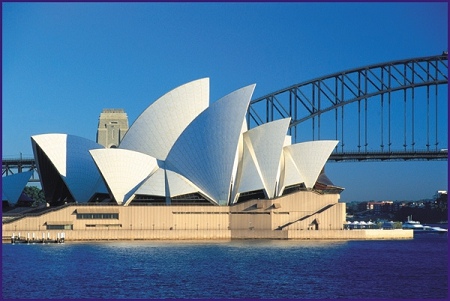 Sydney Oper Haus und Harbour Bridge - Australien - 