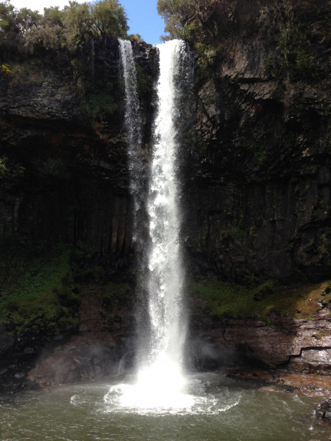 Wasserfälle im atemberaubenden Aberdare Nationalpark - Kenia - 