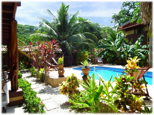 Erdgeschoss mit Sicht auf den Pool - Costa Rica - 