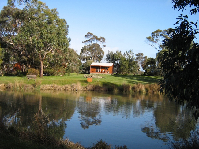 Cottage mit 2 Schlafzimmern, Holzofen, Klimaanlage und Küche - Australien - 