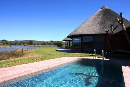Privater Pool der Villa - Namibia - 