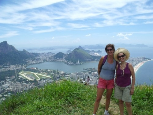 Rio 360 Grad - auf dem Gipfel Dois Irmãos - Brasilien - 