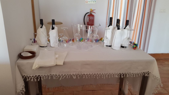 Weinprobe in unserem Hotel - Portugal - 