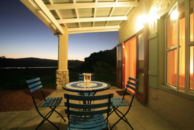 Abendstimmung auf unserer Terrasse - Südafrika - 