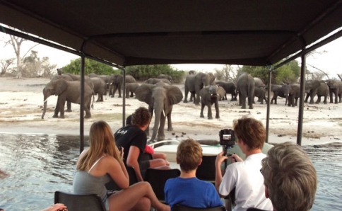 Traumhafte Safari Lodge am Chobe River