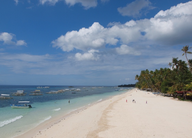 Blick über den Strand - Philippinen - 