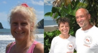 Annette, Bea & Harald  - Dominica - 