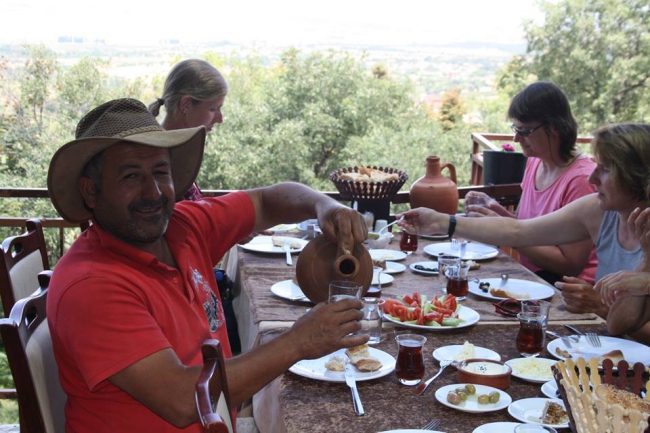 Pause und leckeres Essen auf dem Trail - Türkei - 