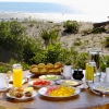 Gesundes und leckeres Frühstück direkt am Meer