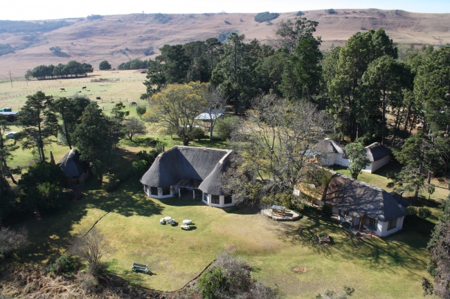 Die Lodge aus der Vogelperspektive - Südafrika - 