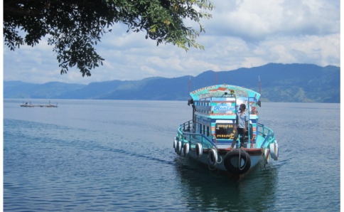 Gästehaus auf Sumatra direkt am Lake Toba