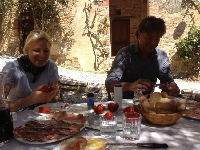 genußvolle Mittagspausen bei unseren Sternritten - Italien - 