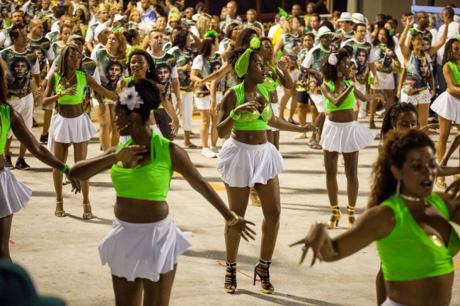 Karnevalsproben im Sambadrom in Rio - Brasilien - 