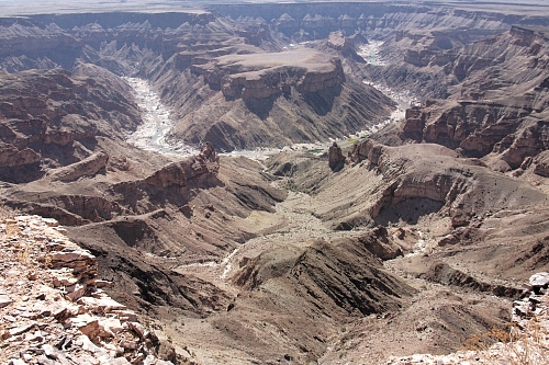 Fischfluss-Canyon, zweitgrößter Canyon der Welt - Namibia - 