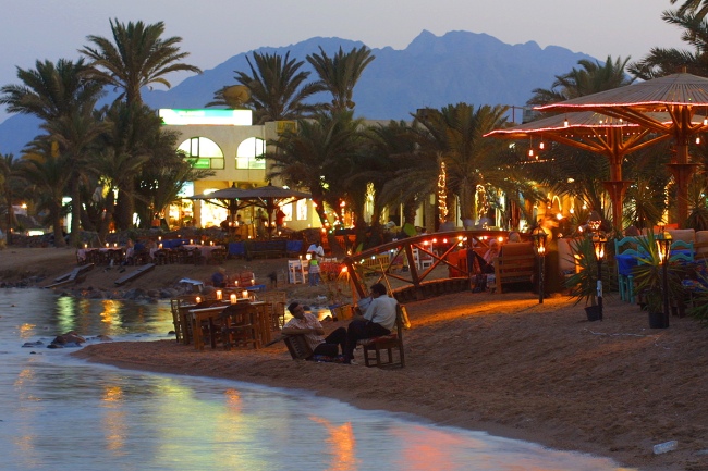 Die Strandpromenade am Abend - Ägypten - 