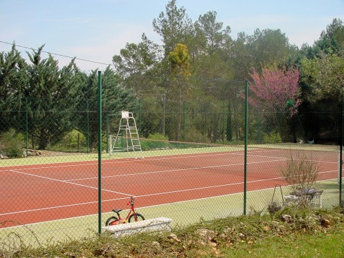 Tennisplatz - Frankreich - 