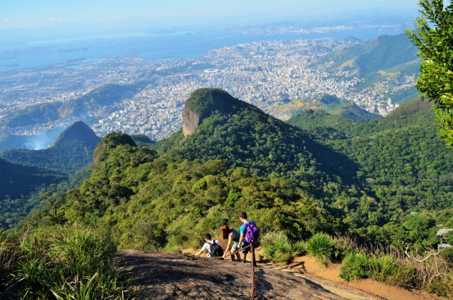 Abstieg vom Pico da Tijuca  - Brasilien - 