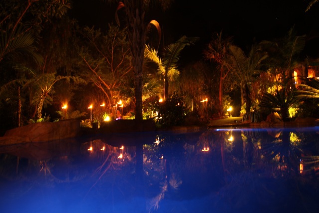 Der Pool bei Nacht - Südafrika - 