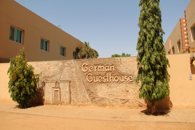 Das Guesthouse in der Außenansicht - Sudan - 