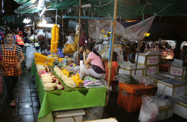 Bangkok Flowermarket  - Thailand - 