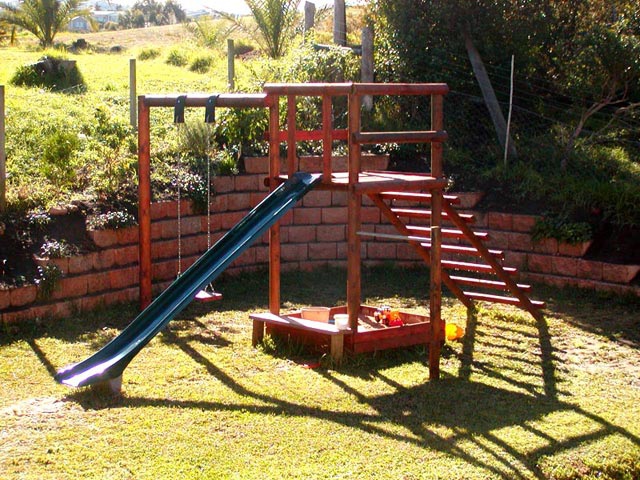 Garten mit Spielplatz - Südafrika - 