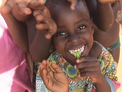 Lachende Kinder - Ghana - 