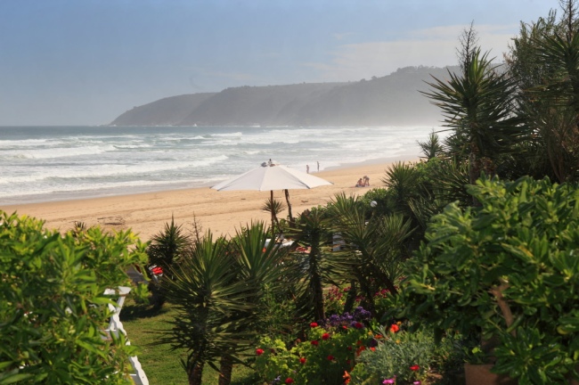 Im Garten und zugleich am Strand - Südafrika - 