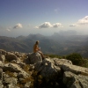 Wanderung im Tramuntana-Gebirge, Blick vom Gipfel des Tomir