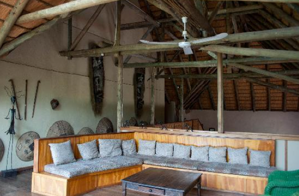 Unsere Lodge in der Innenansicht - Botswana - 