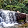 Wunderbar erfrischend ist die Sete Quedas Paraty Wasserfalltour