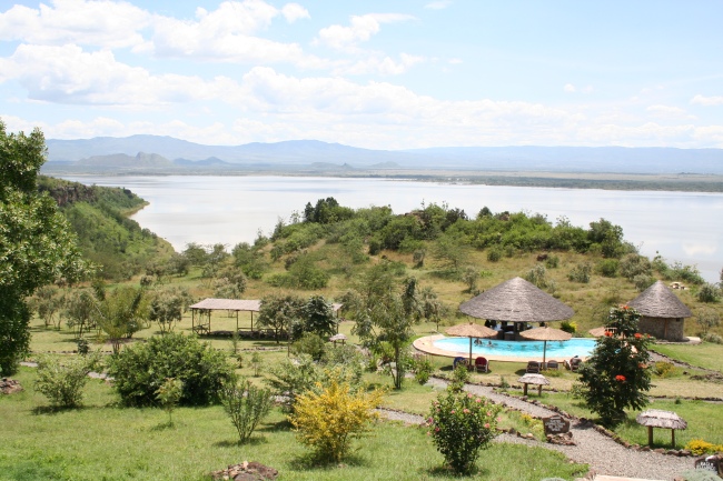 Blick von der Haupt-Terrasse - Kenia - 