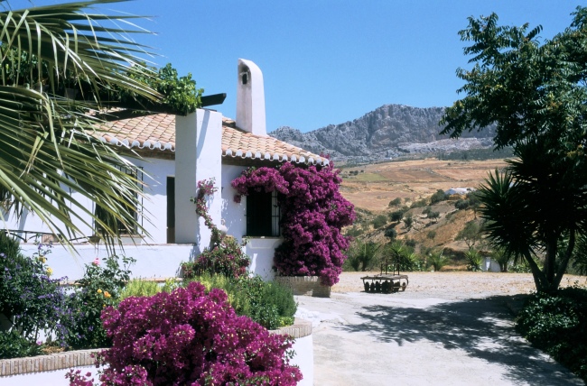 Unser Gästehaus mit Bergpanorama - Spanien - 