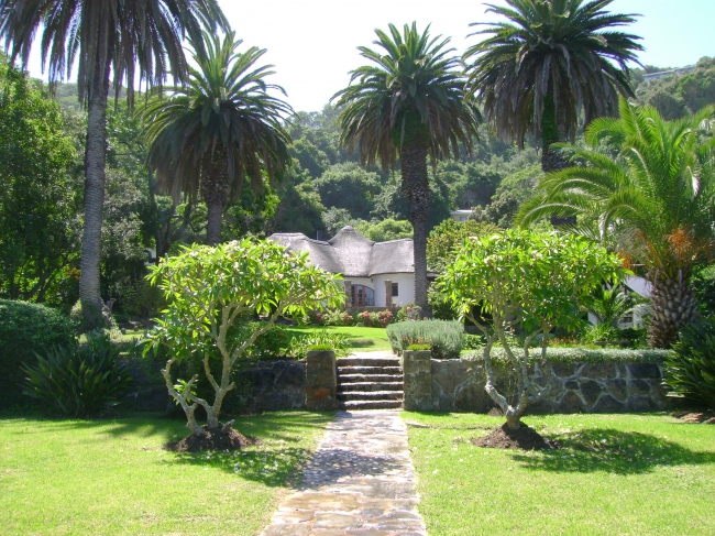 Unser Gästehaus in der Frontalansicht - Südafrika - 