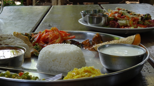 Auch Eurere kulinarischen Sinne verwöhnen wir mit ayurvedischer Küche  - Indien - 
