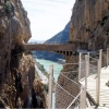 Der Königspfad Caminito del Rey, eindrucksvoller Wanderweg durch die El Chorro-Schlucht 