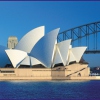 Sydney Oper Haus und Harbour Bridge