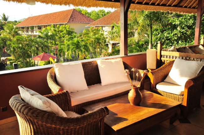 Lounge-Bereich oben - Indonesien - 