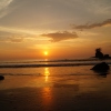 Sonnenuntergang am Playa la Macha