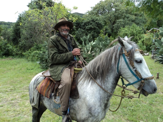 Don Polino aus La Higuera erinnert sich an Ché und erzählt germ  - Bolivien - 