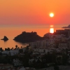 Täglich spektakuläte Sonnenuntergänge von der Ferienwohnung El Olive genießen