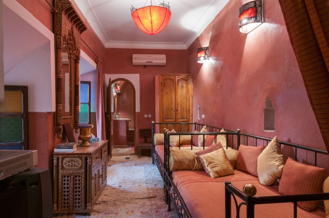 Zimmer FORTUNE im 1. Stock mit zwei großen Einzelbetten - Marokko - 