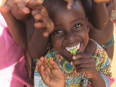 Lachende Kinder - Ghana - 