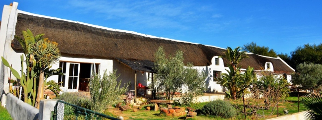 Das Farm-Haupthaus - Südafrika - 