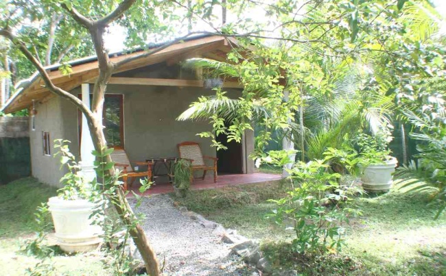 Eines der beiden Cabana im Garten unserer Gästevilla - Sri Lanka - 