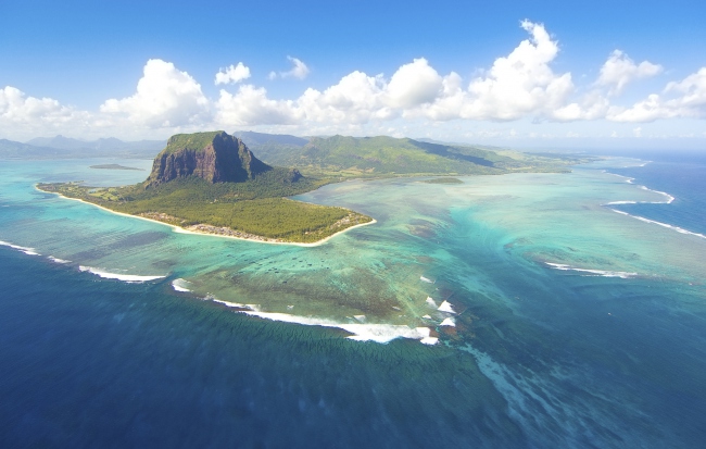 Mauritius aus der Vogelperspektive - Mauritius - 